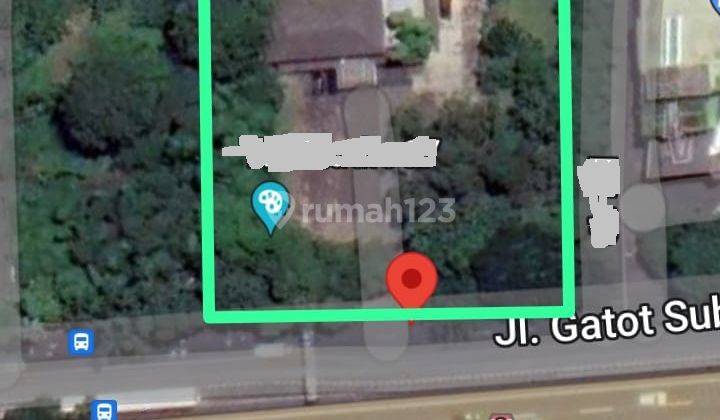 Rumah Lama Hitung Tanah Area Premium Jl. Gatot Subroto, Jakarta  1