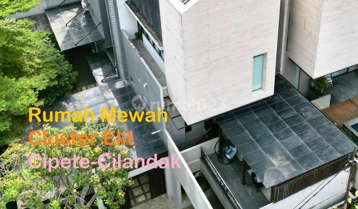 Rumah Mewah Ada Lift Cluster Elit Modern Cipete Cilandak, Jakarta 1