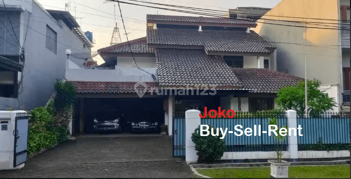 Rumah Asri Lingkungan Elit Dekat Senopati, Kebayoran Baru Jakarta 1