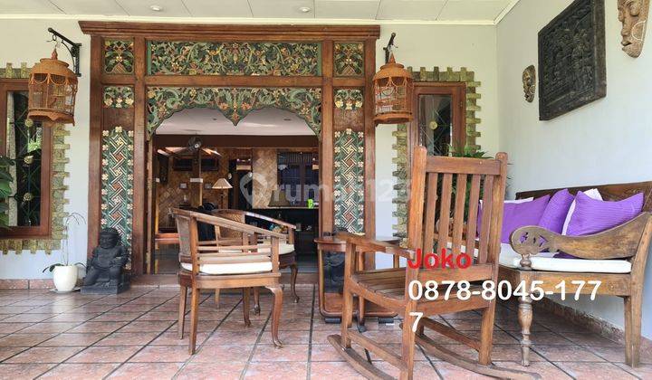 Rumah Model Etnik Djawa di Kavling Pati Polri Ragunan, Jakarta  2