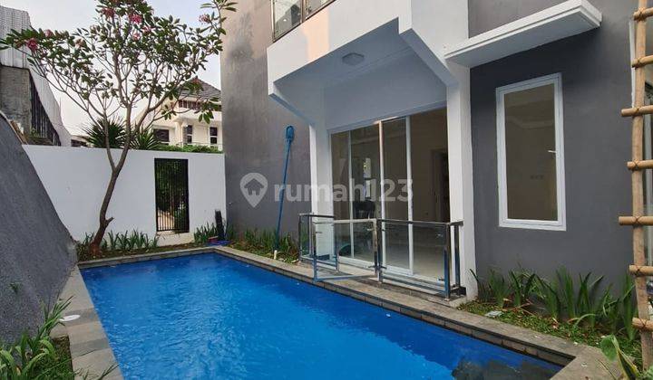 Rumah Baru 2 Lt Ada Pool Dlm Town House Pondok Labu, Cilandak 1