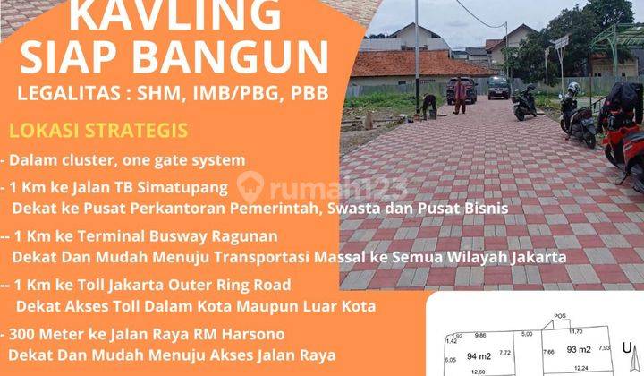 Kavling Siap Bangun di Jl. Rm Harsono Ragunan Jakarta Selatan  2