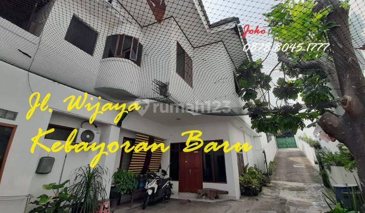 Rumah Asri Area Premium Komersial Jl. Wijaya, Kebayoran Baru 1