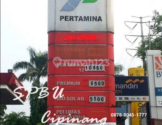 Dijual S P B U Aktif Omset Bagus Jl. Cipinang Raya, Jakarta Timur 1