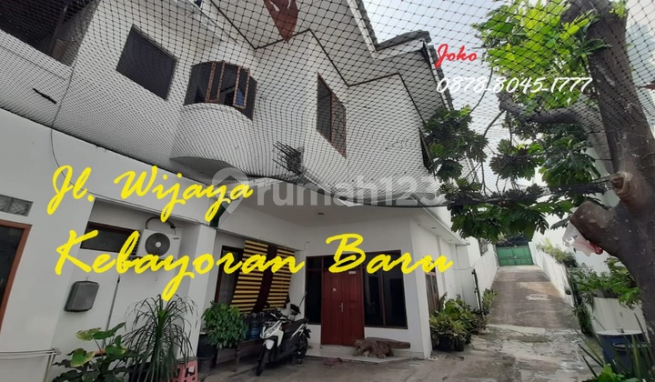 Rumah Asri Area Komersial Jl. Wijaya, Kebayoran Baru, Jakarta