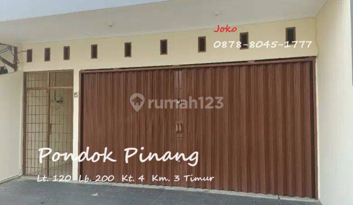 Mauu..? Rumah Super M U R A H Keb. Lama, dkt Fedex Pondok Pinang 2