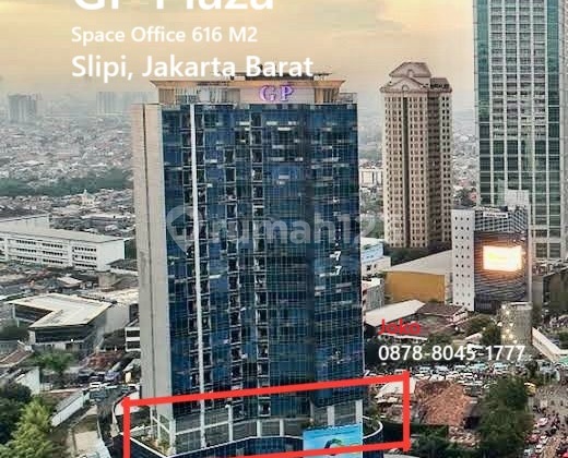Jual Rugi..Office Space BAWAH NJOP Full Furnished GP Plaza Jl. Tentara Pelajar, Slipi