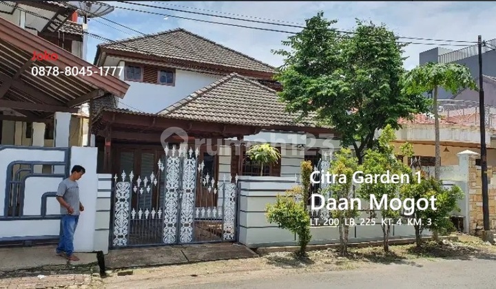 Rumah Asri Citra 1 Termurah Mepet NJOP, Daan Mogot, Jakarta Barat