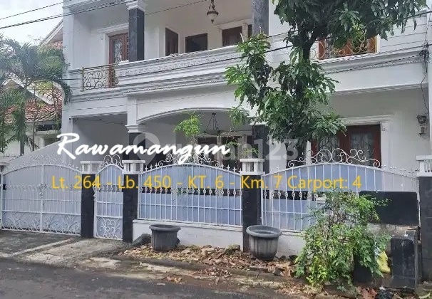Rumah Mewah Klasik Modern Full Furnished Dkt Tip-Top Rawamangun