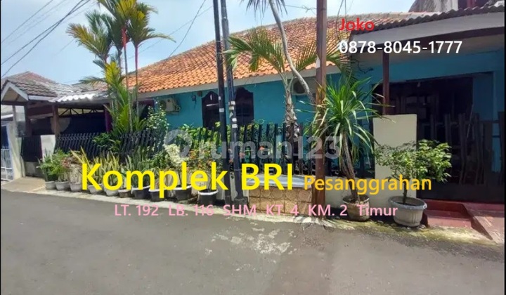 Rumah Asri TERMURAH di Komplek BRI Pesanggrahan, Jakarta Selatan 2