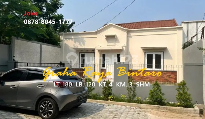 Asri House in the Complex at Graha Raya Bintaro, South Tangerang