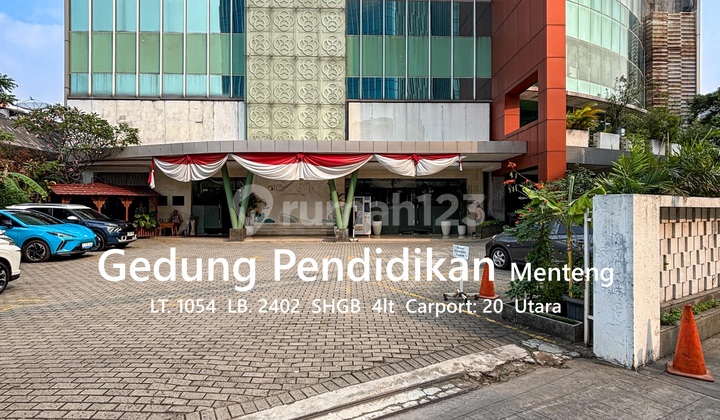 Jarang Ada..Gedung Pendidikan 4 LT di Menteng, Jakarta Pusat