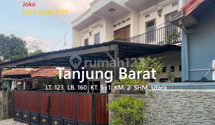 Rumah Cantik 2 Lt Murah Dkt Aeon Tanjung Barat, Jakarta Selatan