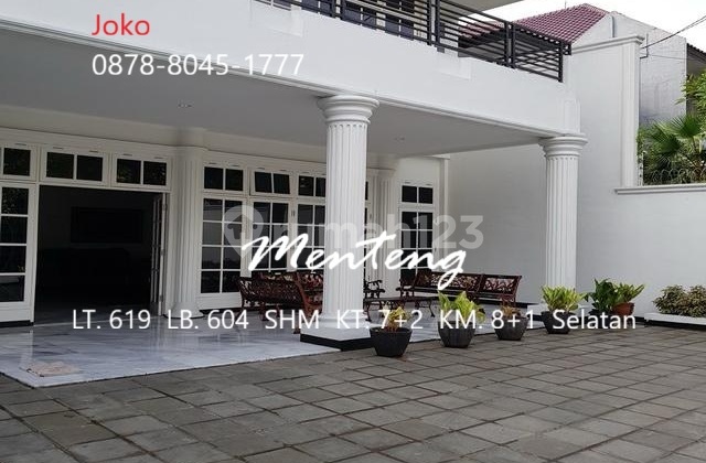 Rumah Asri area Elit Jl. Jambu, Menteng, Jakarta Pusat