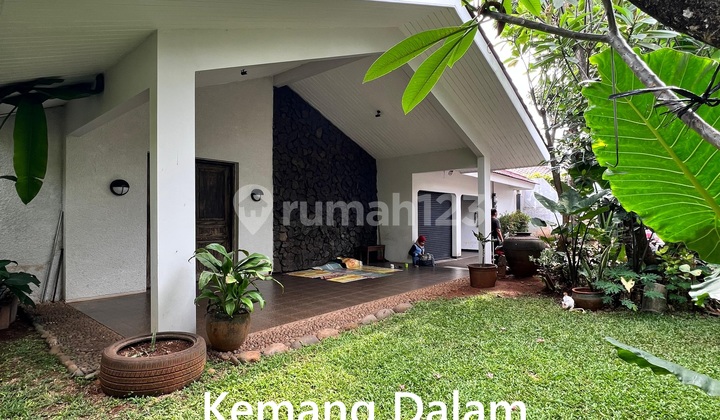 Rumah Asri HITUNG TANAH Jl. Kemang Dalam, Kemang, Jakarta Selatan