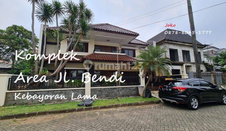 Rumah Bagus Dlm Komplek Area Jl. Bendi, Kebayoran Lama 1