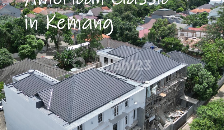 Rumah Klasik Amerika Baru di Kemang, Jakarta Selatan