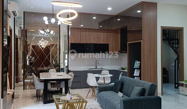 Rumah Murah Town House Mewah Jakarta Timur Cipinang Jatinegara Ful Furnish 2