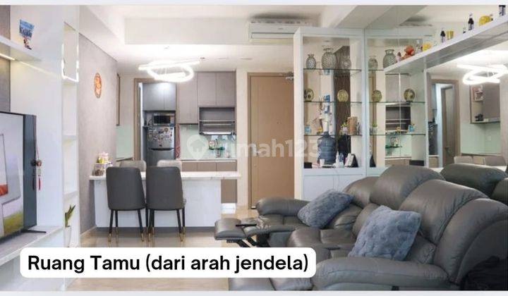 Disewakan Apt. Gold Coast 3 BR 113m² Full Furnish Harga 350jt Thn 2