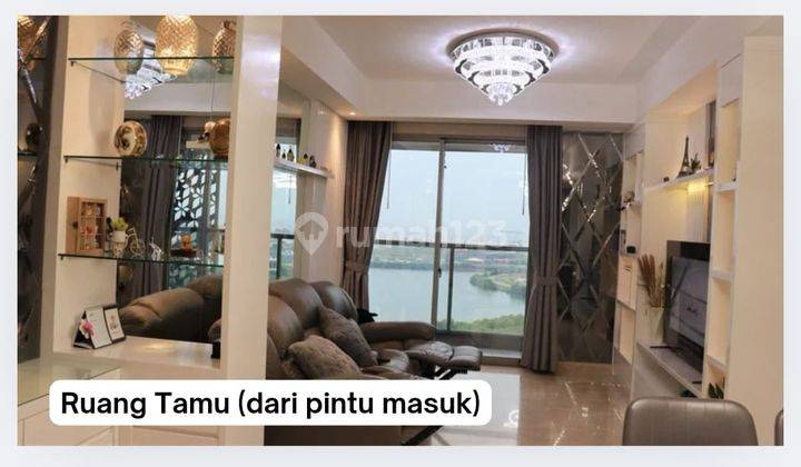 Disewakan Apt. Gold Coast 3 BR 113m² Full Furnish Harga 350jt Thn 1