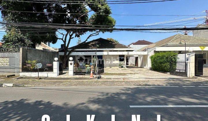 BANGUNAN KOMERSIAL CIKINI - MENTENG HITUNG TANAH, PRIME AREA, AKSES JALAN LEBAR 1