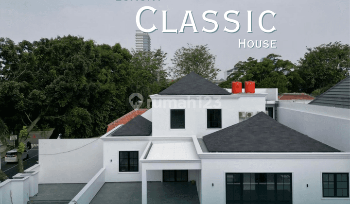 For Sale Brand New Luxury Classic House kebayoran Baru 1