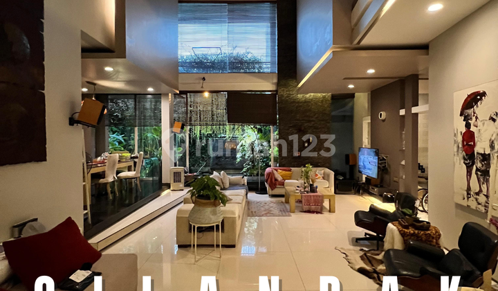 JUAL CEPAT MODERN TROPICAL HOUSE CILANDAK