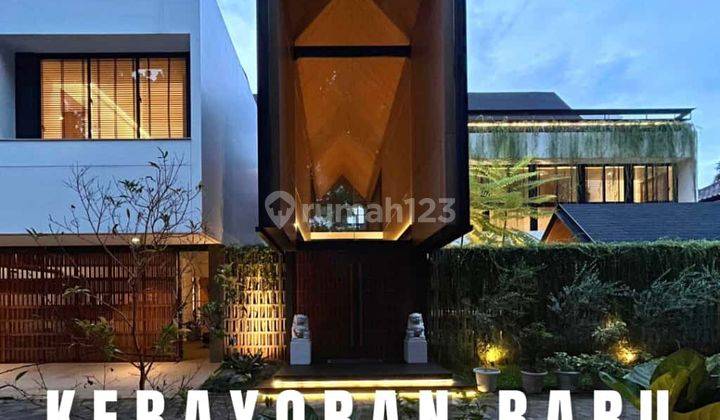 Brand New Modern Tropical House Brawijaya Kebayoran Baru 2