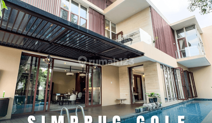 MODERN TROPICAL HOUSE SIMPRUG GOLF PRIME AREA, DEKAT SENAYAN 1