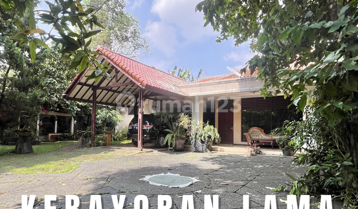 RUMAH LAMA HITUNG TANAH KEBAYORAN LAMA ZONA K1, IZIN 11 LANTAI