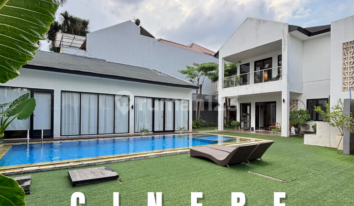 LUXURIOUS MODERN TROPICAL HOUSE IN CINERE WITH SWIMMING POOL