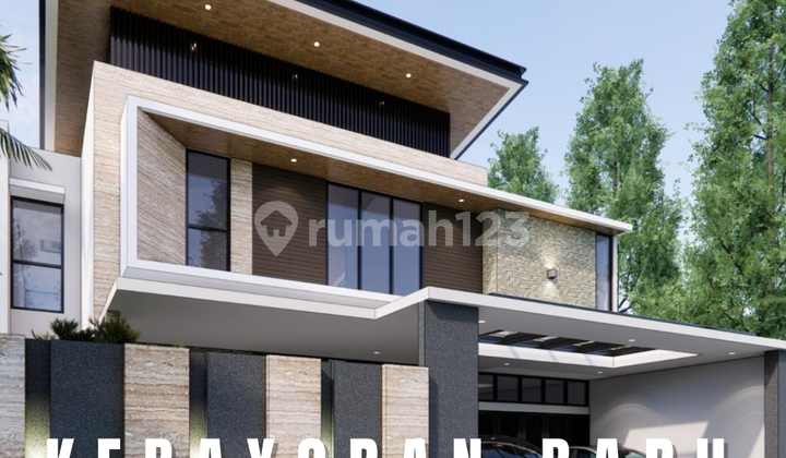 BRAND NEW LUXURIOUS MODERN CONTEMPORARY HOUSE IN KEBAYORAN BARU, 2 FLOORS