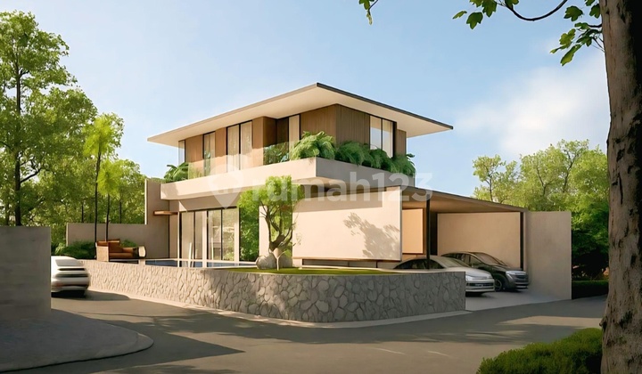 RUMAH BARU PONDOK INDAH DESAIN MODERN POSISI HOOK DEKAT PIM