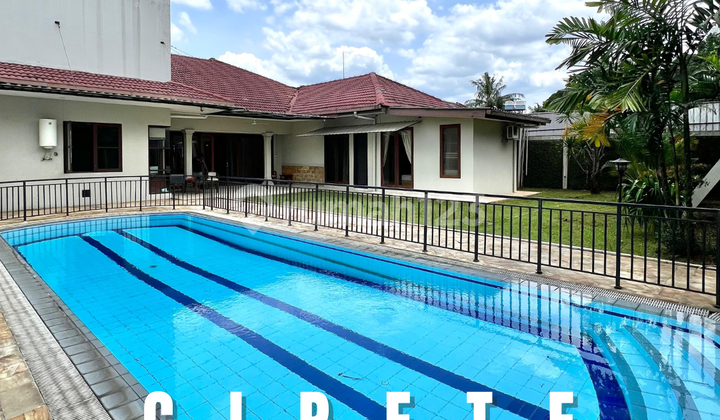 RUMAH CANTIK 1 LANTAI CIPETE, DALAM KOMPLEK, DEKAT STASIUN MRT