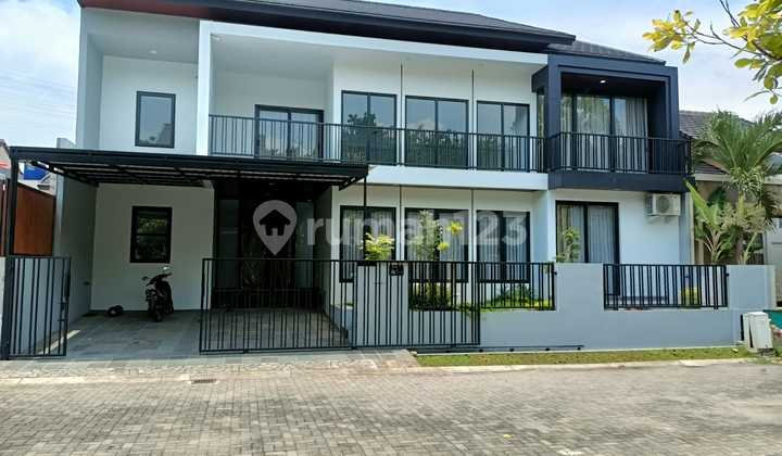 Nice Semi Furnished House Candi Golf, Semarang 7621