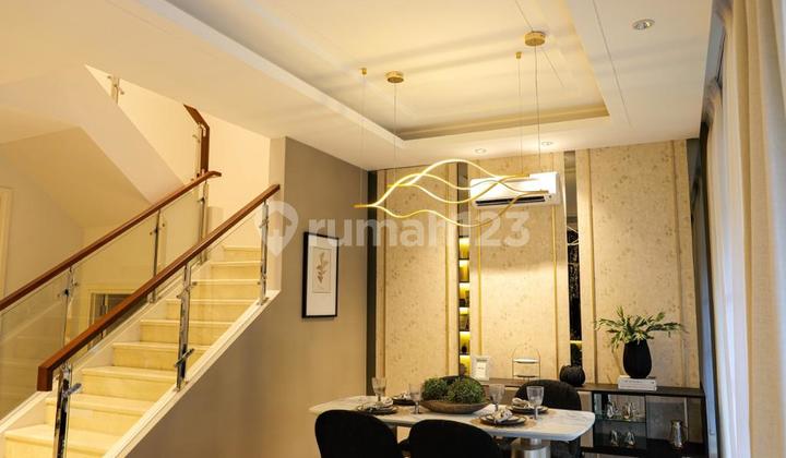 Rumah mewah 2 lantai Full Furnished siap pakai di perumahan elite Citrasun Garden bukit sari semarang 6759 2