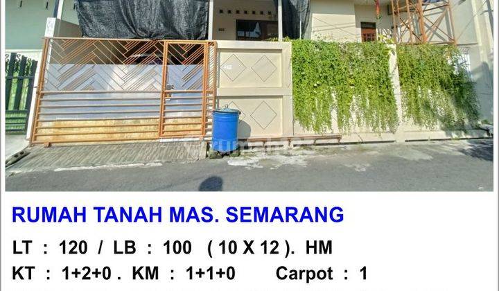 Rumah Cantik Dan Nyaman Siap Huni di Tanah Mas Semarang Utara 8918 1