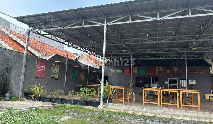 Tanah Ada Bangunan Terbuka Cocok Untuk Resto, Cafe Atau Bengkel di Jl Erlangga Semarang Tengah 9149 2