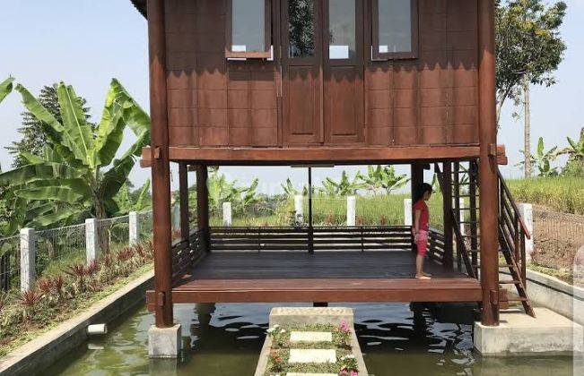 Dijual villa kebun dan camping ground 2