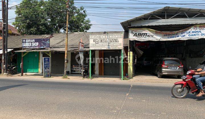 Rumah Dan Kios Dipinggir Jalan  Raya Utama 1