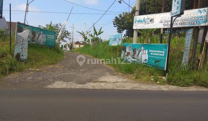 Tanah strategis siap bangun di Joyo agung malang  1