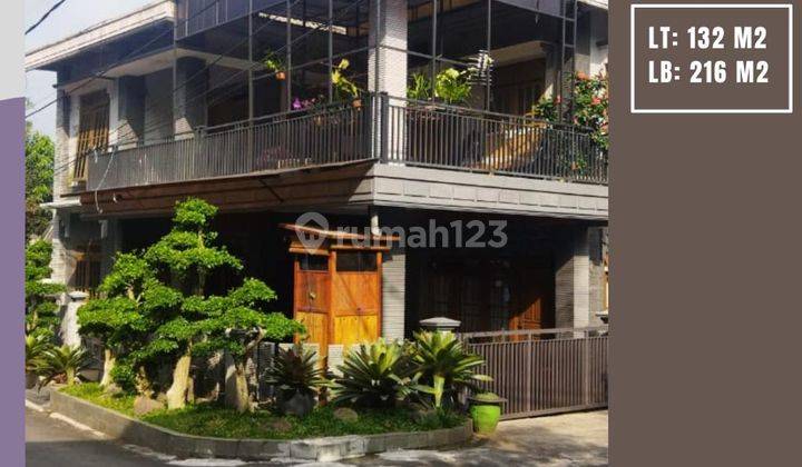 Rumah Pojokan Luas Desain Bagus Strategis Dekat Kampus Umm Malang 1