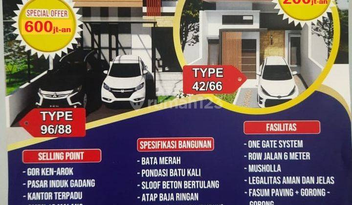 Rumah Murah di Graha Sekar Putih Inside Dekat Gor Ken Arok Malang 2