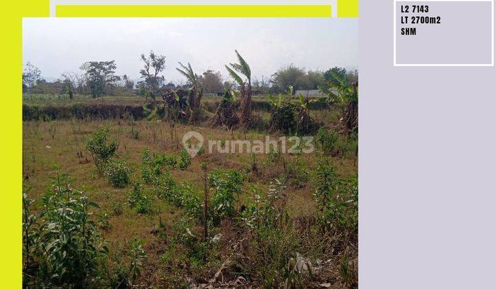 Tanah Luas Subur Strategis Cocok Untuk Investasi di Kota Batu Dekat Arhanud  1