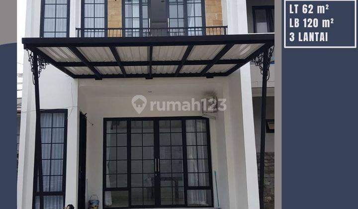 Rumah besar mewah 3 lantai di OZ Cinere Depok 1