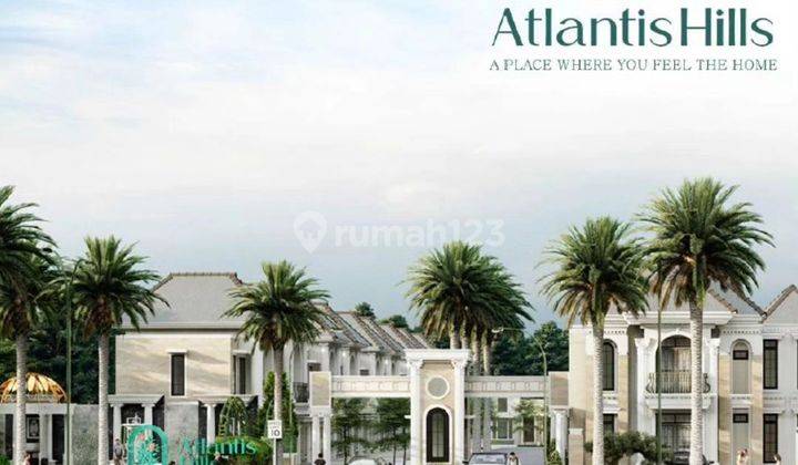 Promo rumah modern Atlantis hills Dau Malang 1