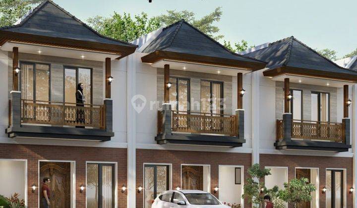 Villa Modern Desain Java Tropis Lokasi di Graha Cakraningati Batu 2