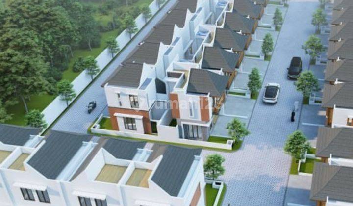 Rumah Modern Skema Pembayaran Fleksibel Lokasi di Graha Cakraningati Batu 1