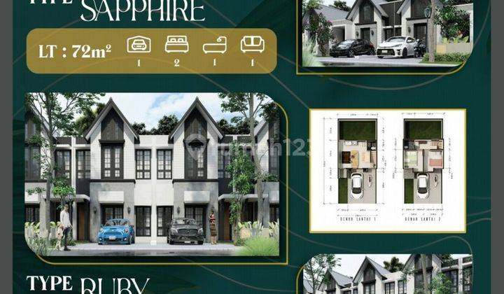 Rumah Modern 2 Lantai Bonus Smart Door Lock Di Ayaskara Malang  1