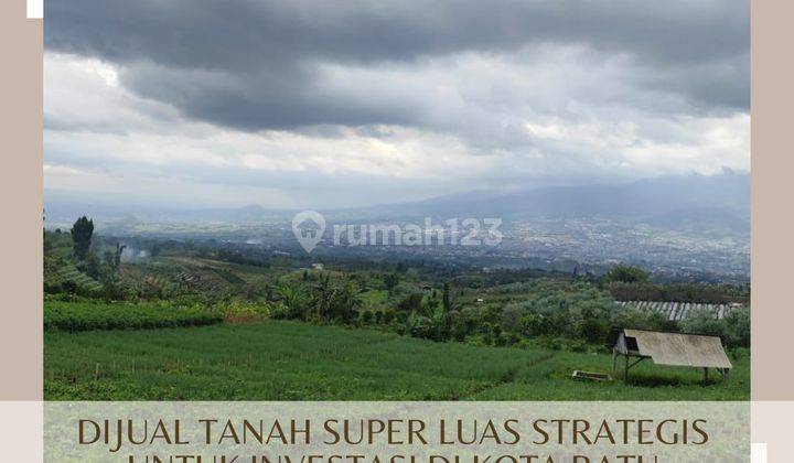 Tanah Murah Luas Strategis Cocok Untuk Investasi di Kota Batu 1